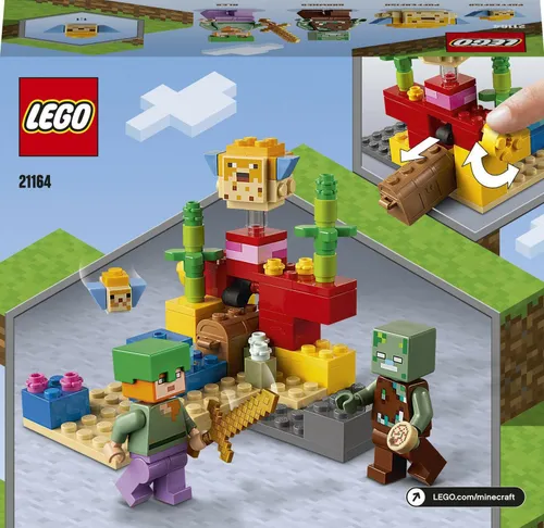 LEGO 21164 Minecraft Rafa koralowa