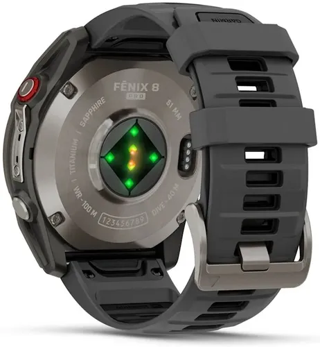 Zegarek sportowy GARMIN Fenix 8 Pro 51mm Czarny