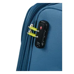 Walizka średnia American Tourister Pulsonic - coronet blue