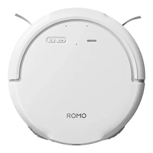 Robot sprzątający DJI Romo S Funkcja mopowania Stacja oczyszczająca Tworzenie mapy pomieszczenia 56,64dB Biały