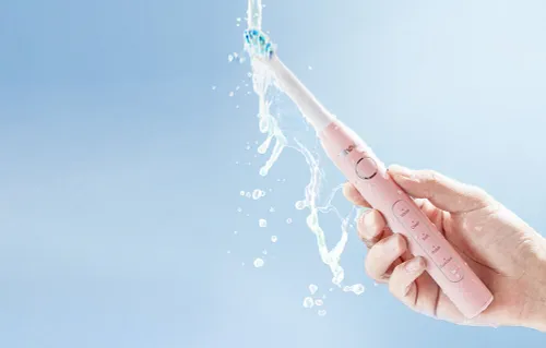 Zestaw szczoteczek sonicznych BITVAE D2 (2 szt.) Różowy i Czarny