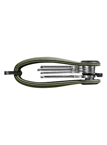 Skórzane etui organizer na klucze Orbitkey Key Organiser Pro Saffiano Leather - olive