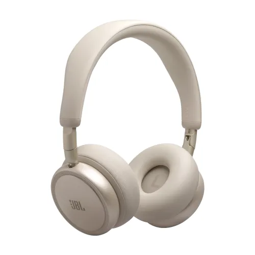 Słuchawki bezprzewodowe JBL Live 680NC Nauszne Bluetooth 6.0 Piaskowy