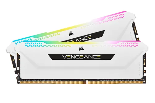 Pamięć RAM Corsair Vengeance RGB Pro SL DDR4 16GB (2 x 8GB) 3200 CL16 (biały)