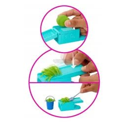 LALKA BARBIE ZESTAW FARMA WESOŁYCH KUREK zestaw z lalką Barbie kurczaczkami HGY88