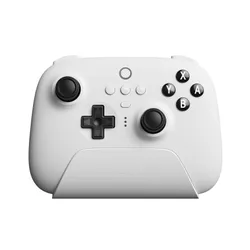 Геймпад Pad 8bitdo Ultimate Wireless Bluetooth Controller с зарядной док-станцией для ПК, NSW, Android TV, iOS-беспроводной-белый