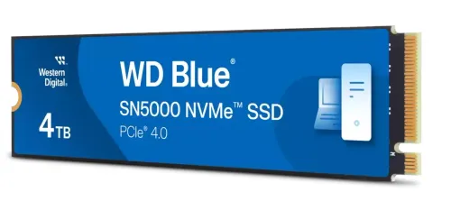 Dysk WD Blue SN5000 4TB PCIe Gen4 x4