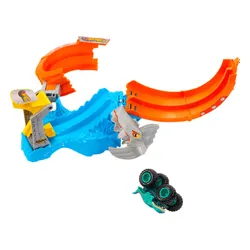 Tor Hot Wheels Monster Trucks Pętla rekina JFR08