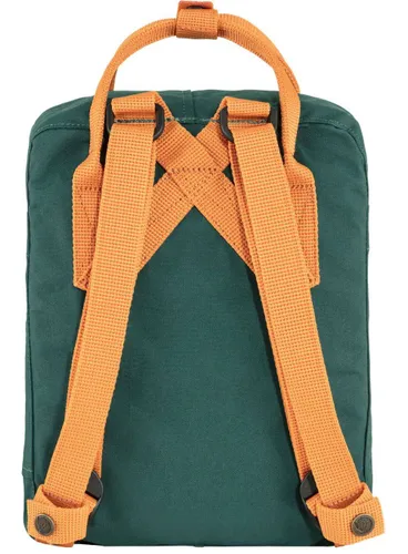 Fjallraven Kanken Mini sırt çantası - arctic green / baharatlı turuncu