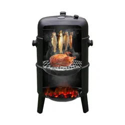 Grill węglowy VELACO VL12-BLACK Czarny