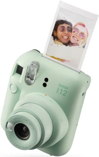 Aparat FUJIFILM Instax Mini 12 Zielony Pokrowiec + Album + Ramki + Sznurek + Klamerki