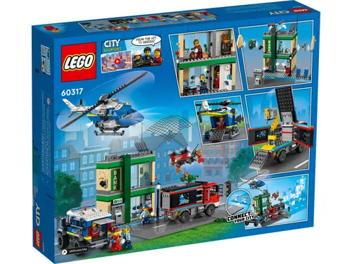 Конструктор Lego 60317 City - Полицейская погоня в банке