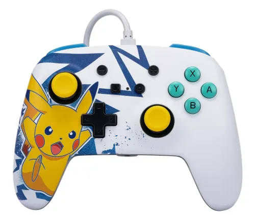 Pad PowerA Enhanced Pikachu High Voltage do Nintendo Switch Przewodowy