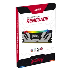 Pamięć Kingston Fury Renegade RGB, DDR5, 32 GB, 6000MHz, CL32 (KF560C32RSAK2-32)