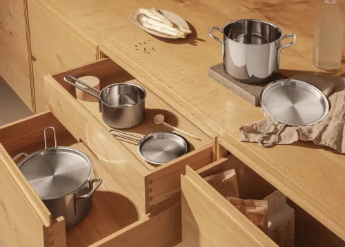 EVA TRIO 16 cm - pokrywka ze stali nierdzewnej