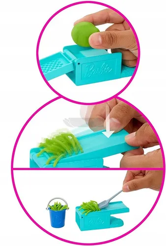 LALKA BARBIE ZESTAW FARMA WESOŁYCH KUREK zestaw z lalką Barbie kurczaczkami HGY88