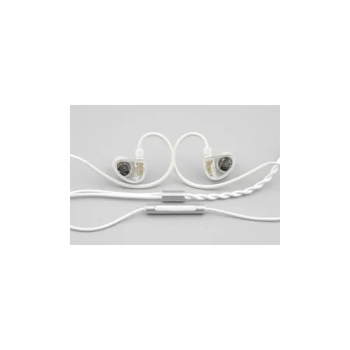 Słuchawki przewodowe Truthear GATE In-ear Monitor Dokanałowe Mikrofon Biały