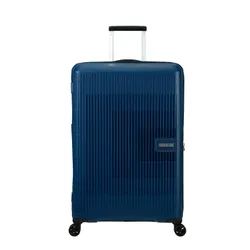 Walizka duża poszerzana American Tourister AeroStep - navy blue