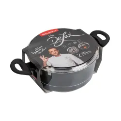 Garnek aluminiowy z pokrywką FLORINA DELUX 3 l