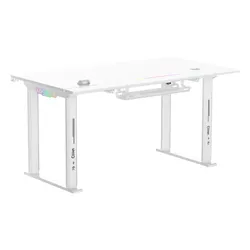 Biurko gamingowe COBRA Electra S CRF1422ELWHRGB Biały