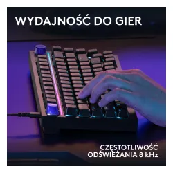 Klawiatura mechaniczna Logitech G316 X 75 Czarny
