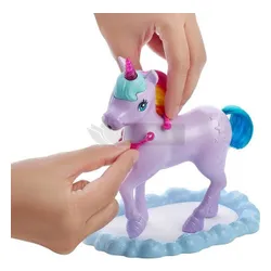 Lalka Barbie Księżniczka z jednorożcem GTG01