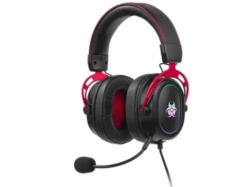 Słuchawki przewodowe z mikrofonem Tracer Gamezone GZ X7 Nauszne Czarny