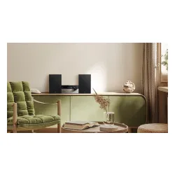 Wieża Philips TAM4205M2/12 80W Bluetooth Radio FM Czarno-srebrny