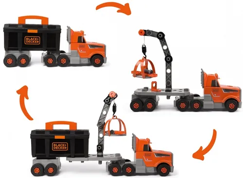 Samochód SMOBY Black+Decker Ciężarówka 7600360175