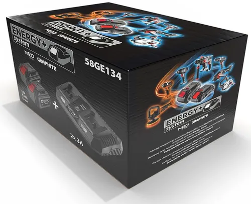 Akumulator GRAPHITE 58GE134 4Ah 18V + ładowarka