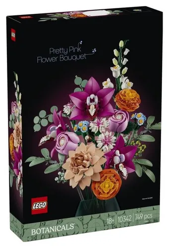 LEGO Botanical Collection 10342 Piękny bukiet różowych kwiatów