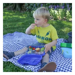 Öğle Yemeği Kutusu / iş için kahvaltı kutusu Yumbox Original - Neptune blue