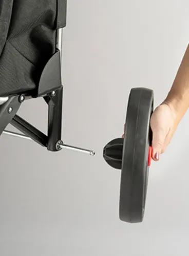 Rolser Eco Pep 2L RSG 2-wheeled Folding coș de cumpărături-granite