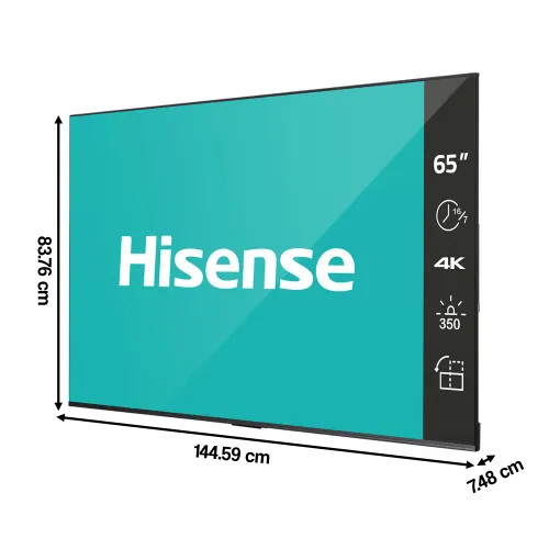 Monitor HISENSE 65DP30FE 65" 3840x2160px