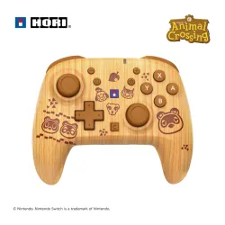 Pad Hori Wireless HORIPAD Turbo Animal Crossing Wood Brown do Nintendo Switch 2 Bezprzewodowy
