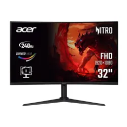 Monitor Acer Nitro XZ320QW0bmiiphx 31,5" Full HD VA 240Hz 1ms VRB Zakrzywiony Gamingowy
