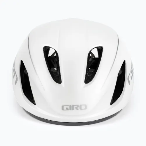 Kask rowerowy Giro Vanquish Integrated Mips matte white/silver/vivid road onyx