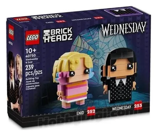 LEGO BrickHeadz 40750 Среда и Энид