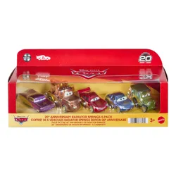 Zestaw pojazdów MATTEL Cars Auta 20-lecie JMJ85 (5 szt.)