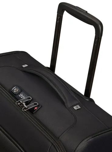 Walizka średnia poszerzana Samsonite Airea - black