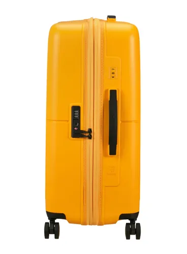 Walizka średnia American Tourister DashPop EXP - golden yellow