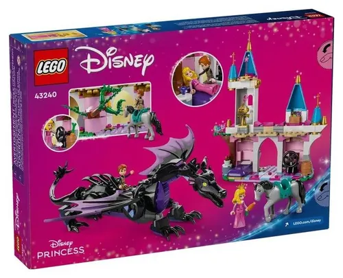 Конструктор LEGO Disney 43240 дьявол как дракон