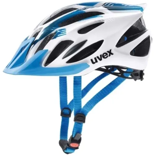 Kask rowerowy Uvex Flash biało-niebieski