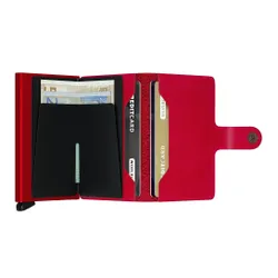 Portfel kieszonkowy RFID Secrid Miniwallet Original - red / red