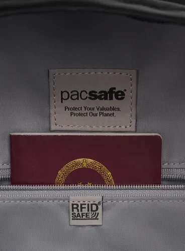 Женский противоугонный рюкзак Pacsafe W Backpack 10 л - черный