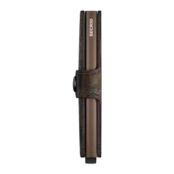 Portfel ochronny Miniwallet Secrid Jungle - brown