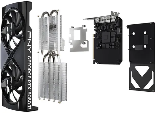 Karta graficzna PNY GeForce RTX 5060 Ti 8GB Dual Fan DLSS 4