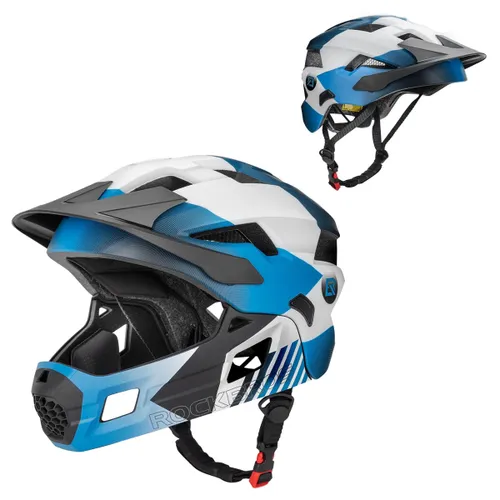 Kask rowerowy dziecięcy, Szczękowy, na rower, hulajnogę, ROCKBROS, M