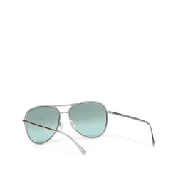 Okulary przeciwsłoneczne Michael Kors Kona 0MK1089 10197C Silver/Silver Turquoise - Rozmiar (EU) 59