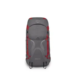 Plecak trekkingowy damski Osprey Eja Pro 55 - dale grey/poinsettia red